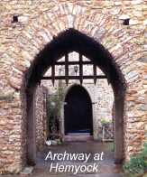 Entrance at Hemyock Castle